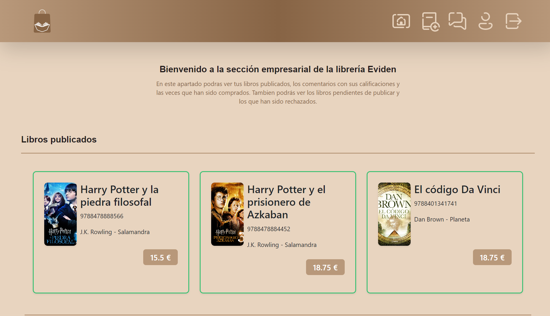 Online Bookstore - Screenshot 14