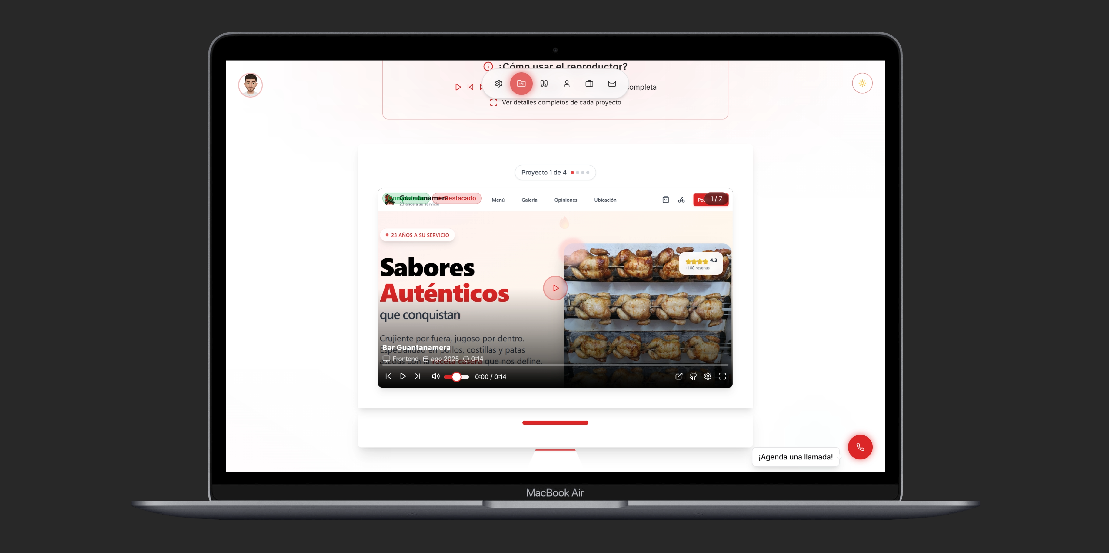 Old Portfolio - Screenshot 3