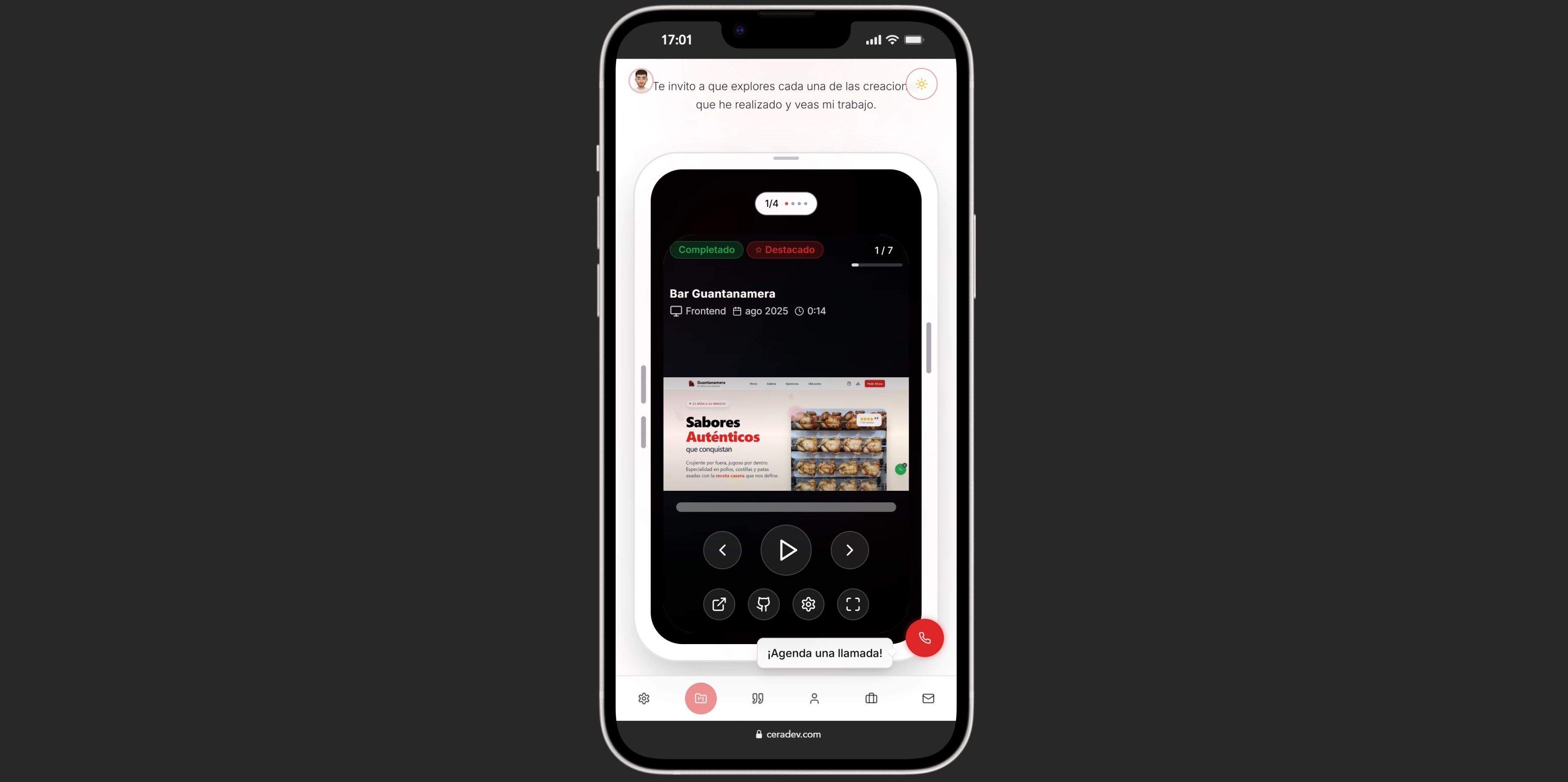 Old Portfolio - Screenshot 9